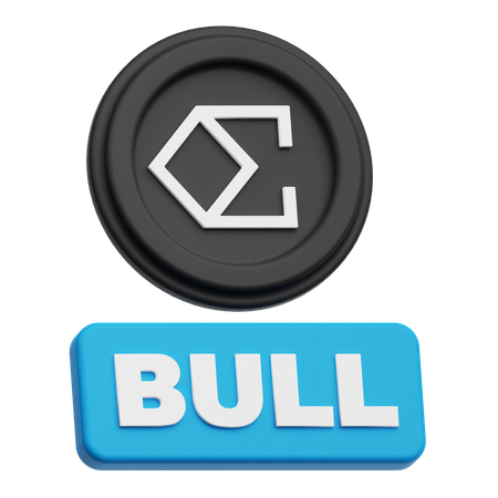 Ethena Bull  3D Icon