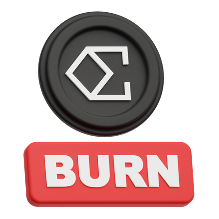 Ethena Burn  3D Icon