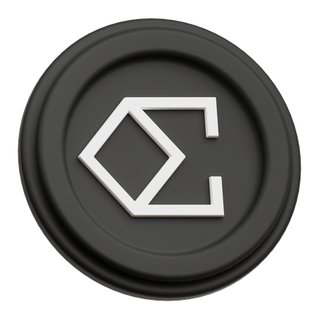 Ethena Coin  3D Icon