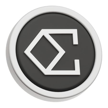 Ethena Coin  3D Icon
