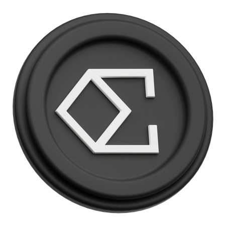 Ethena Coin  3D Icon