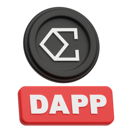 Ethena Dapp  3D Icon