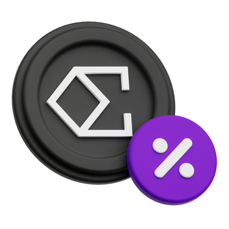 Ethena Discount  3D Icon