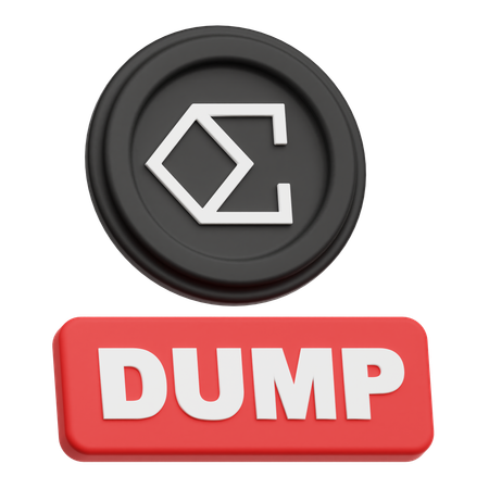 Ethena Dump  3D Icon