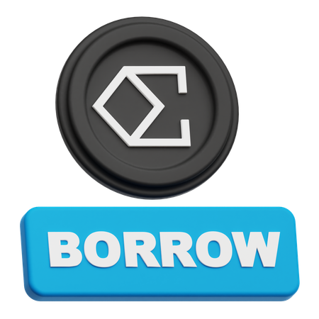 Ethena emprestar  3D Icon
