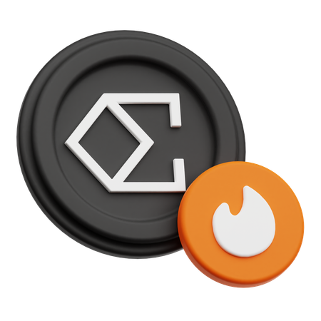 Ethena Fire  3D Icon