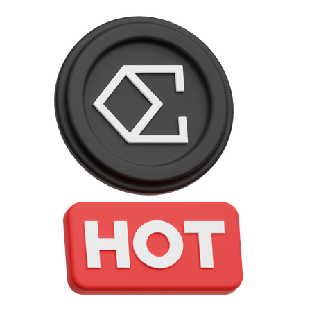 Ethena heiß  3D Icon