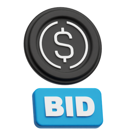 Ethena Usde Bid  3D Icon