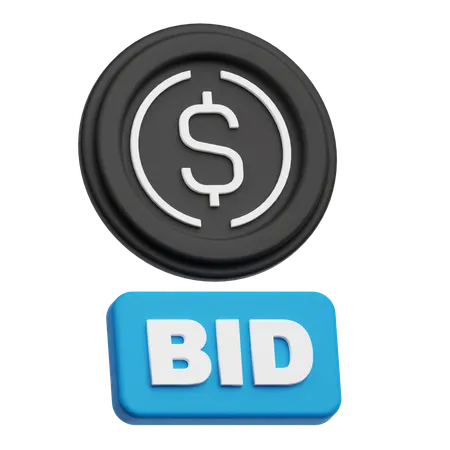 Ethena Usde Bid  3D Icon