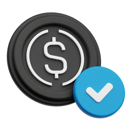 Ethena Usde Check  3D Icon