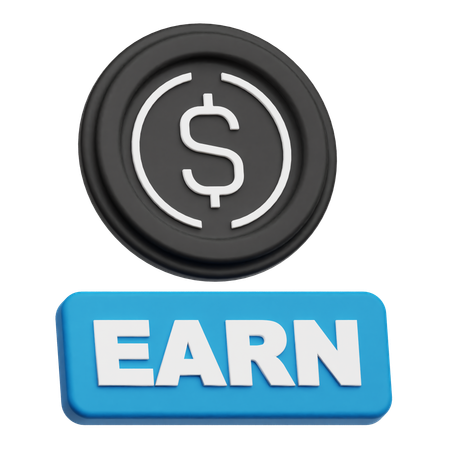 Ethena Usde Earn  3D Icon