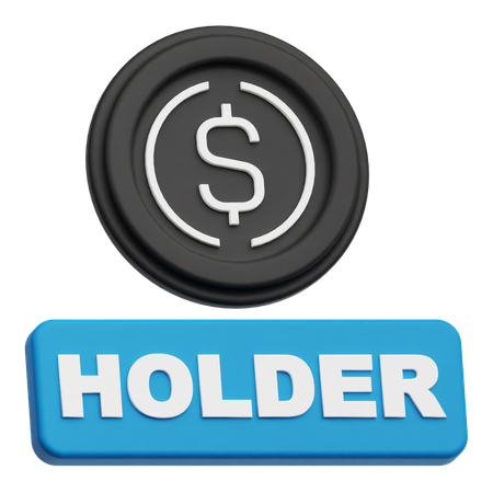 Ethena Usde Holder  3D Icon