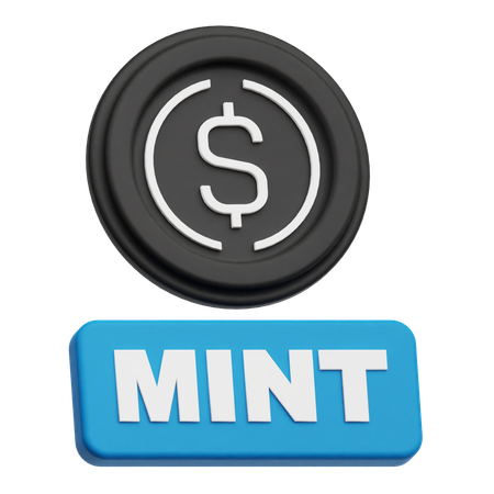 Ethena Usde Mint  3D Icon