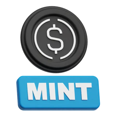 Ethena Usde Mint  3D Icon