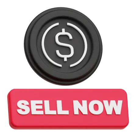 Ethena Usde Sell Now  3D Icon