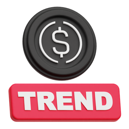 Ethena Usde Trend  3D Icon