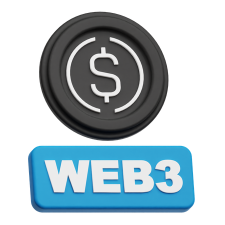 Ethena Usde Web 3  3D Icon
