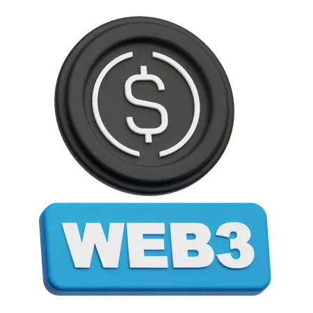 Ethena Usde Web 3  3D Icon
