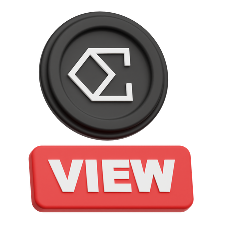 Ethena View  3D Icon