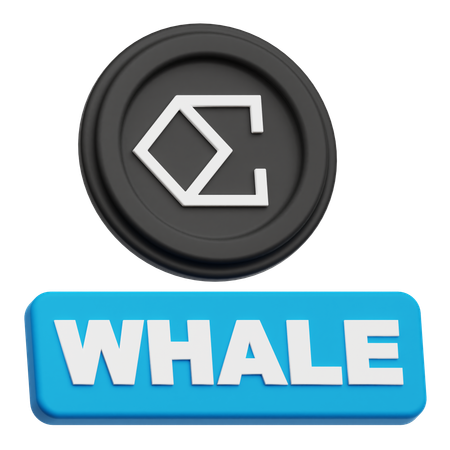 Ethena Whale  3D Icon