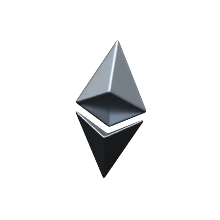 Ethereum 3 D Icon Representing The Cryptocurrency Ethereum Blockchain Technology Smart Contracts And Decentralized Applications In Digital Finance 3D Icon