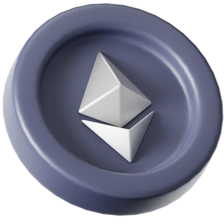 Ethereum C Oin 3 D Icon 3D Icon