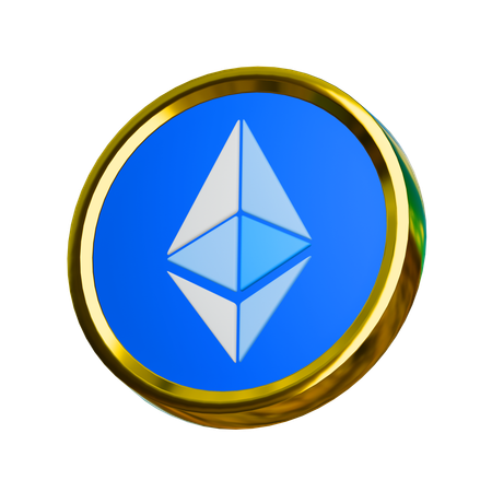 Ethereum  3D Icon