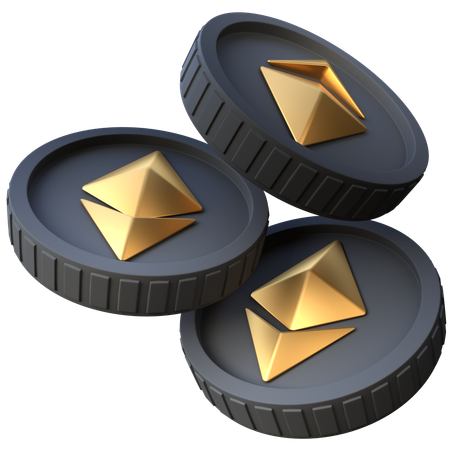 Ethereum  3D Icon