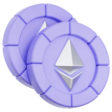 Ethereum  3D Icon