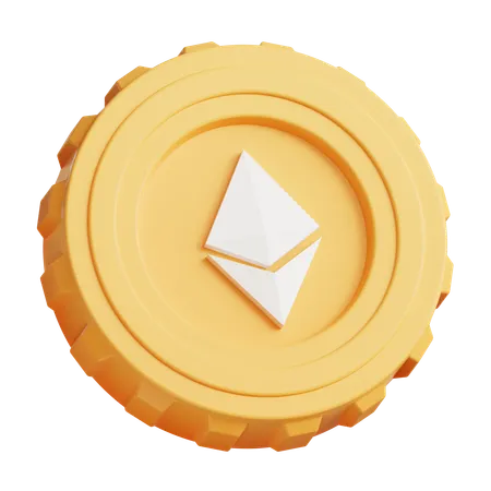 Ethereum  3D Icon