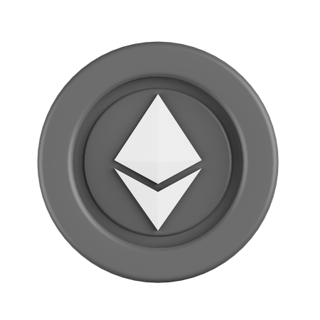 Ethereum  3D Icon