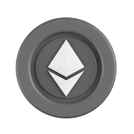 Ethereum  3D Icon