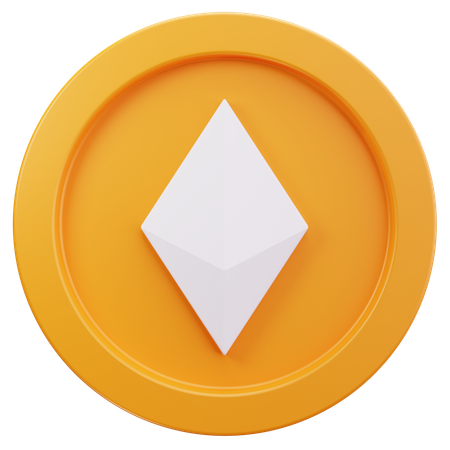 Ethereum  3D Icon