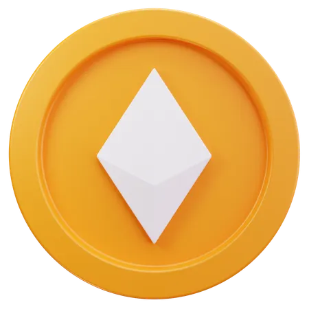Ethereum  3D Icon