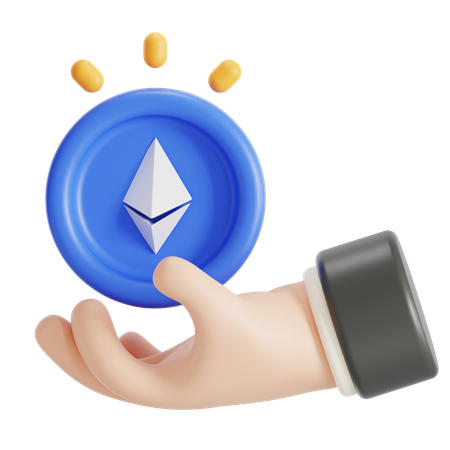 Ethereum  3D Icon