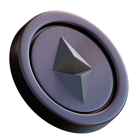 Ethereum  3D Icon