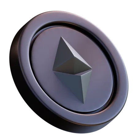 Ethereum  3D Icon