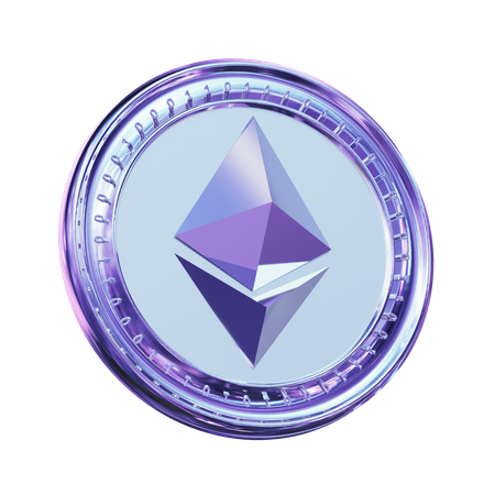 Ethereum  3D Icon