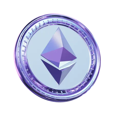 Ethereum  3D Icon