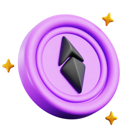 Ethereum  3D Icon