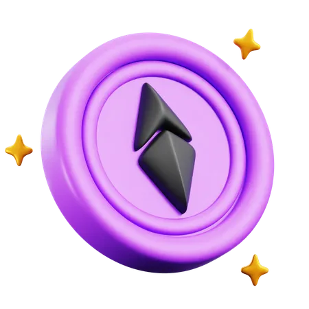 Ethereum  3D Icon