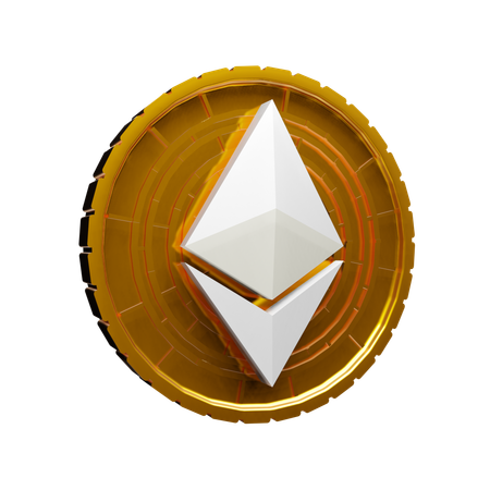 Ethereum  3D Icon