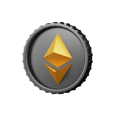 Ethereum  3D Icon