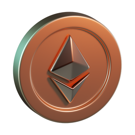 Ethereum  3D Icon