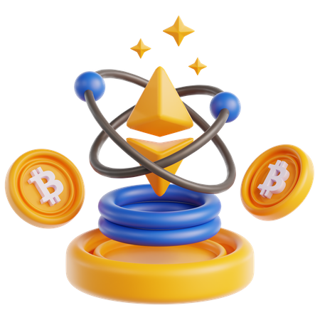 Ethereum  3D Icon