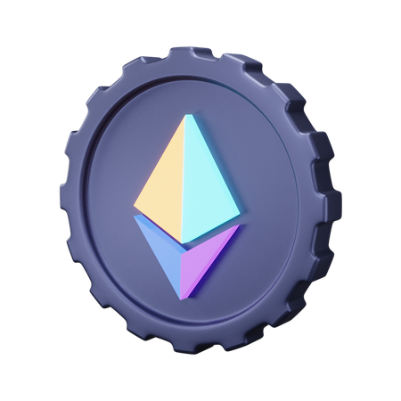 Ethereum  3D Icon