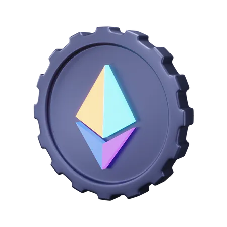 Ethereum  3D Icon