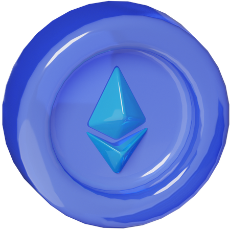 Ethereum  3D Icon