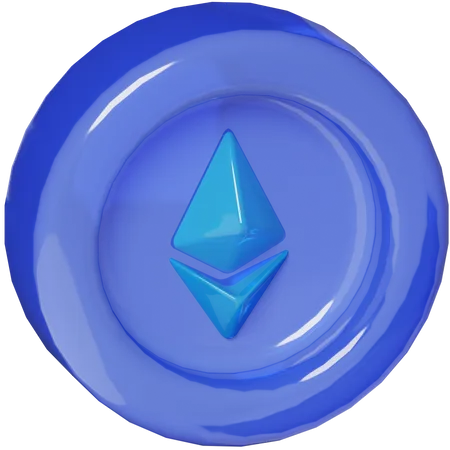 Ethereum  3D Icon