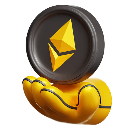 Ethereum  3D Icon